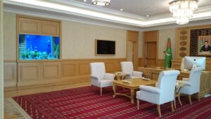 AŞKABAT HAVALİMANI İDARİ BİNA